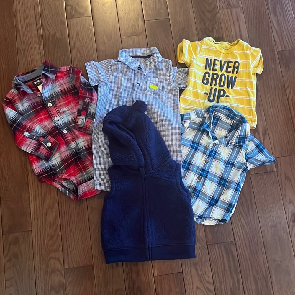 Assorted 9 month baby clothes